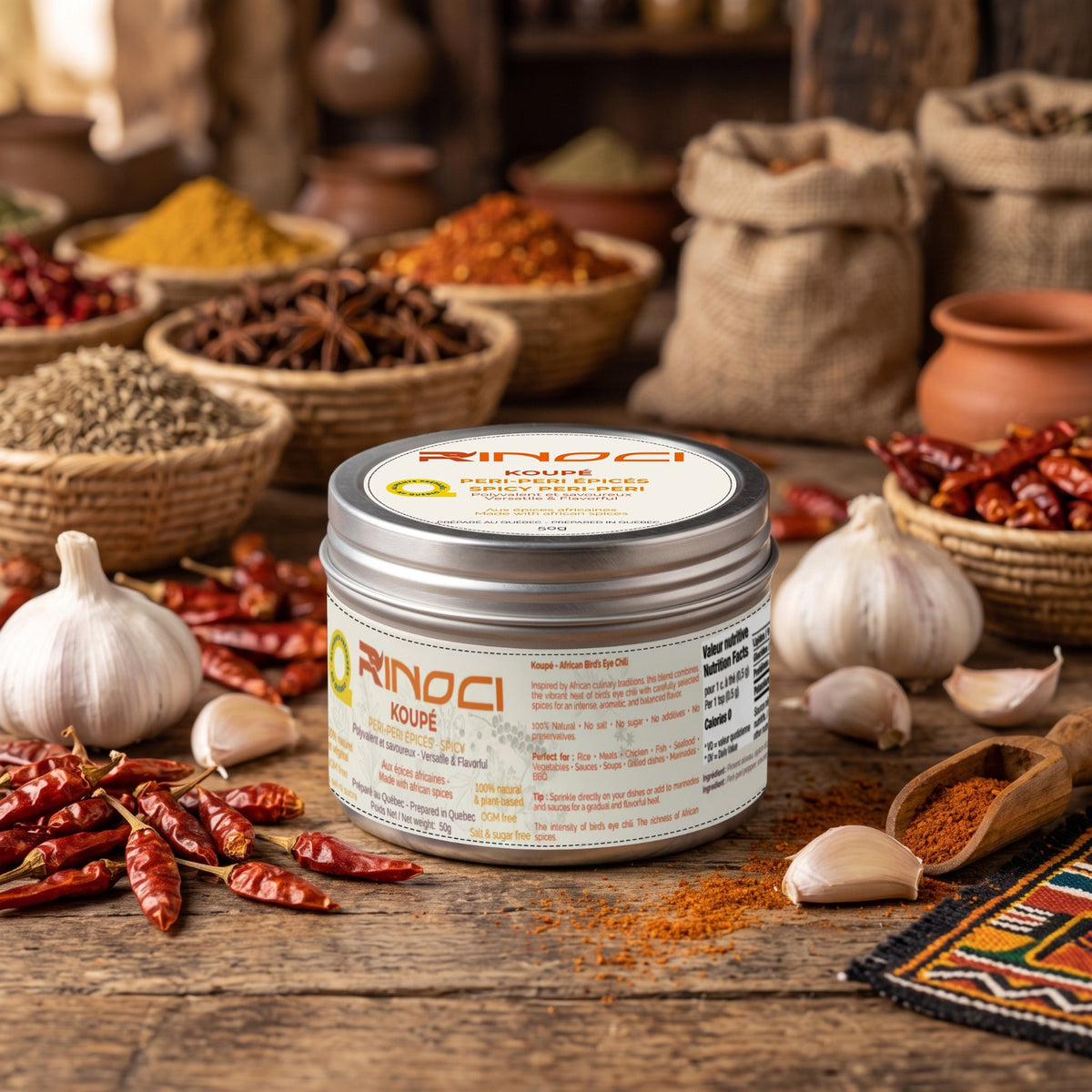 Koupé – Peri-Peri Seasoning with Bird’s Eye Chili