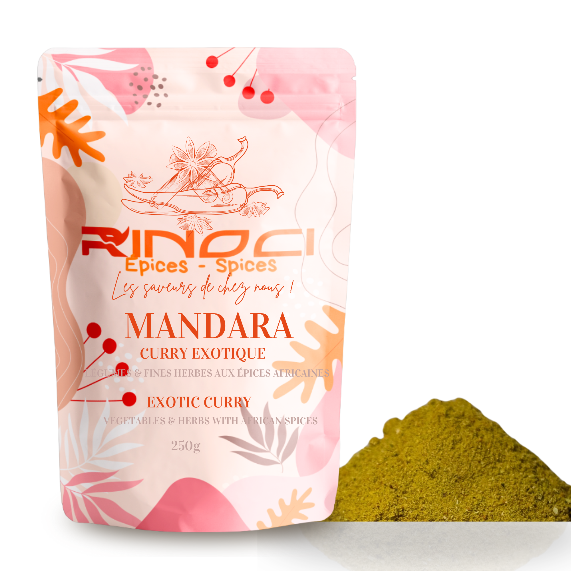 MANDARA โ Traditional Cameroonian Seasoning | Spice Blend with Vegetables, Herbs & Mild Chili