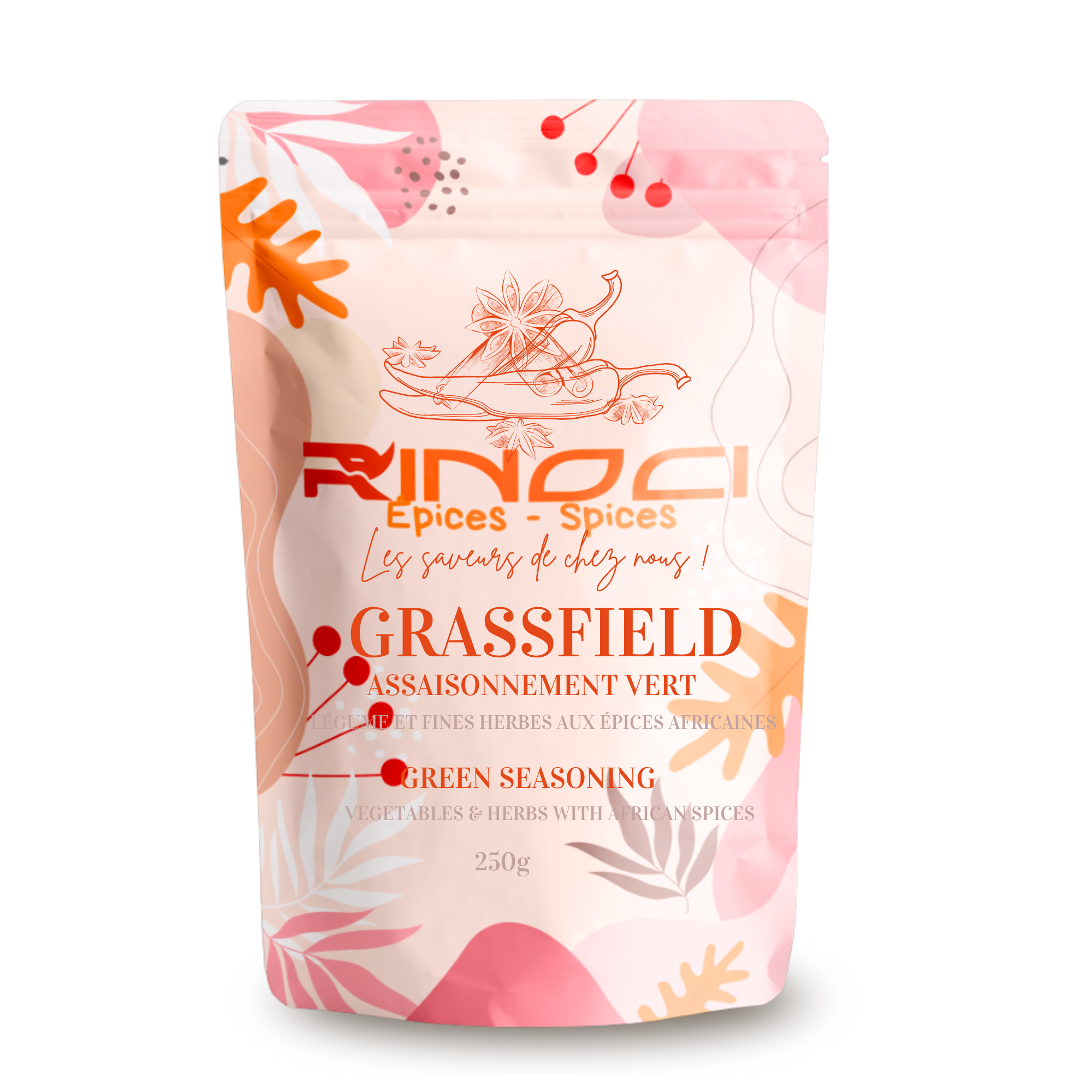 Grassfield - Green Seasoning - Vegetables • Herbs • African spices