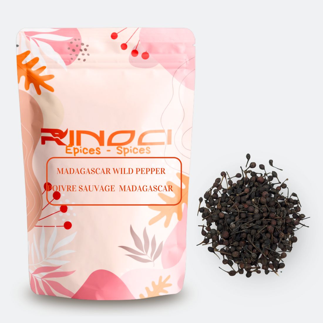 Wild black Pepper from Madagascar