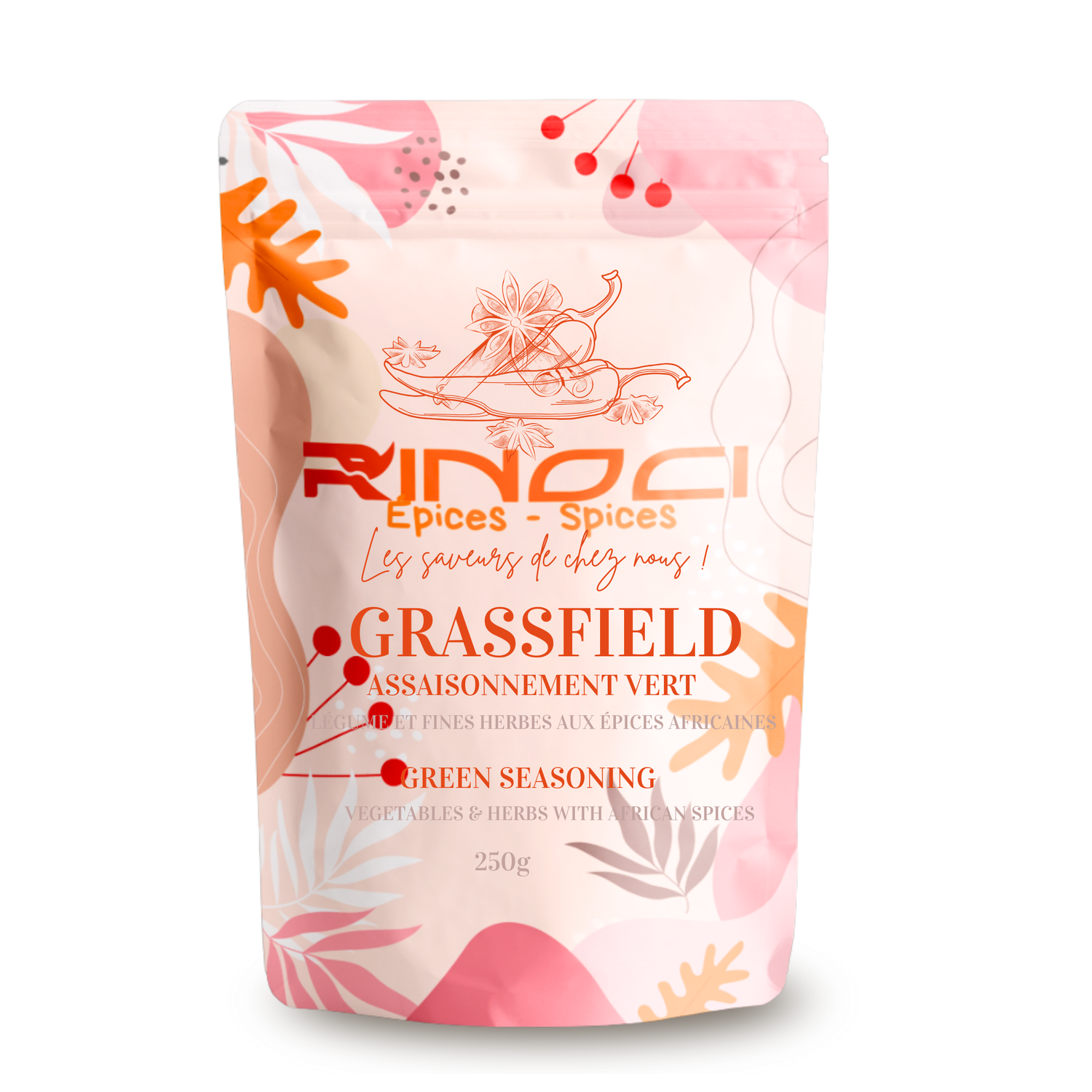 Grassfield - Green Seasoning - Vegetables • Herbs • African spices