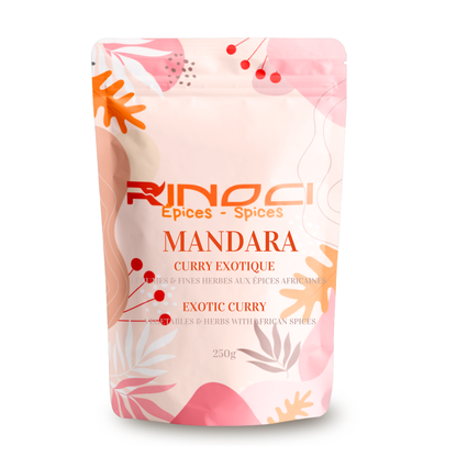 Mandara - Assaisonnement au curry - Légumes • Herbes • Épices africaines