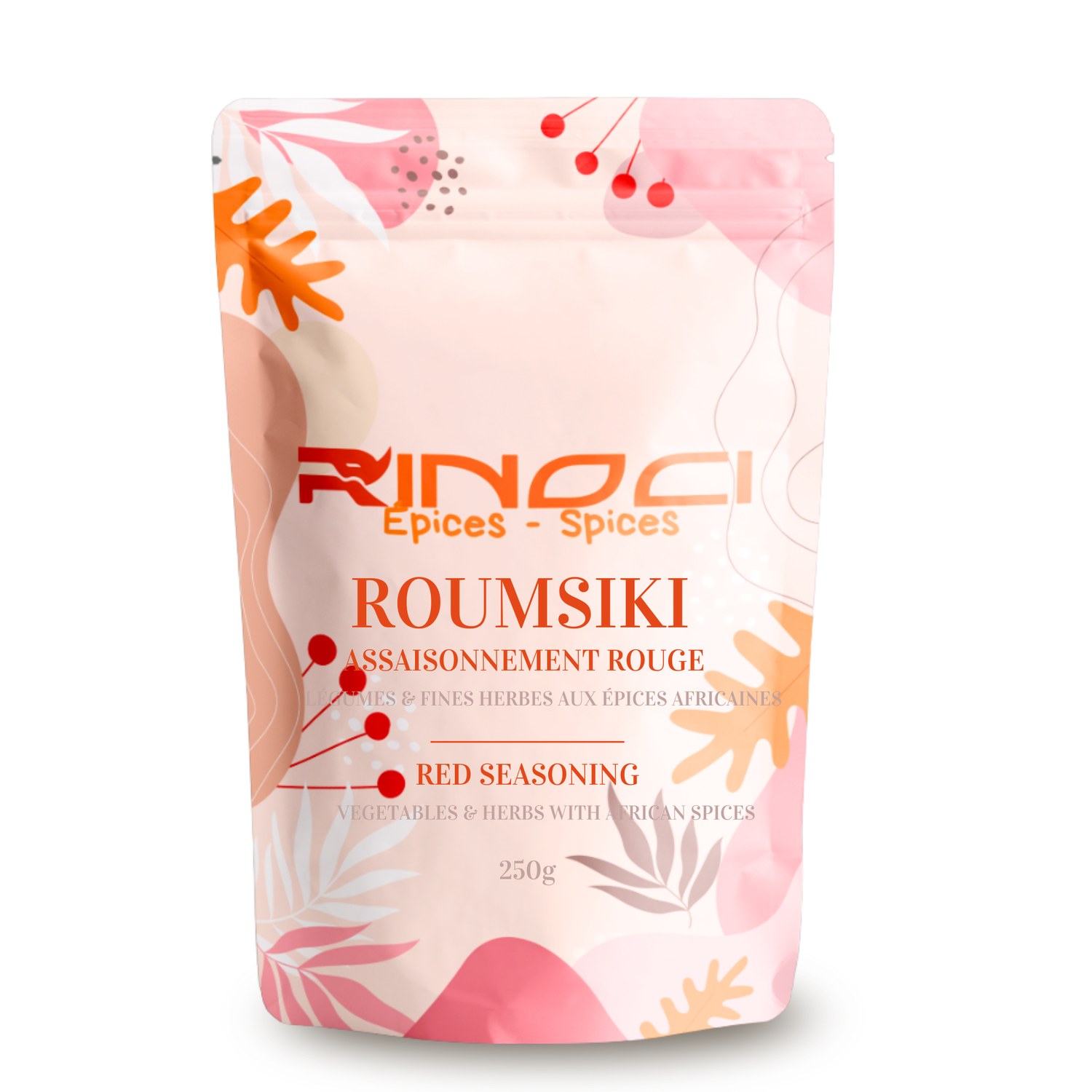 Roumsiki Assaisonnement Rouge - Légumes • Herbes • Épices Africaines