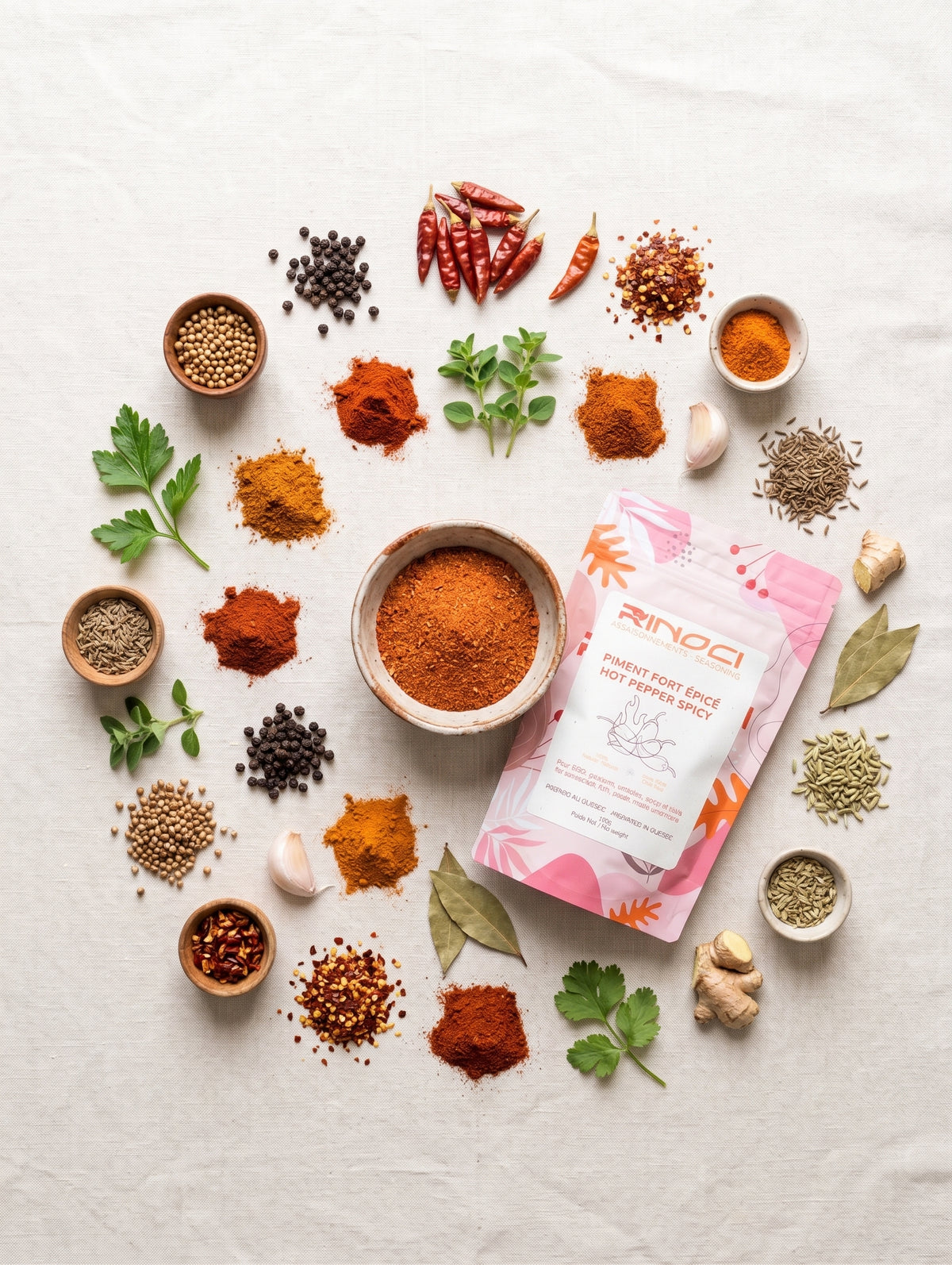 Hot Habanero – Piment habanero déshydraté, sans sucre ajouté